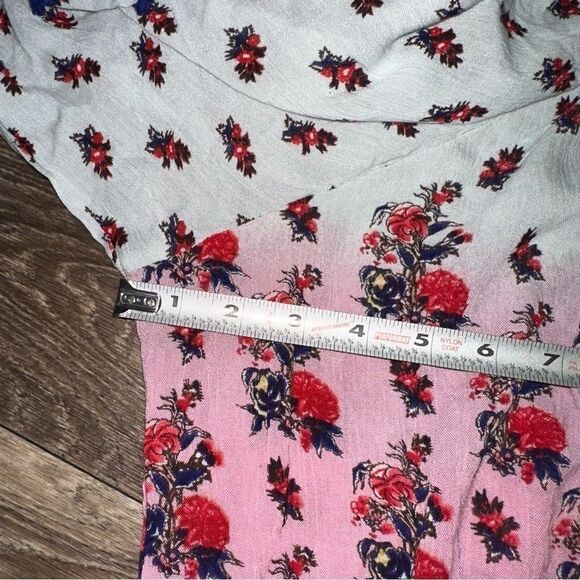 Raga tunic bohemian- hippy, India, butterfly sleeve cold shoulder sz L - Picture 9 of 16